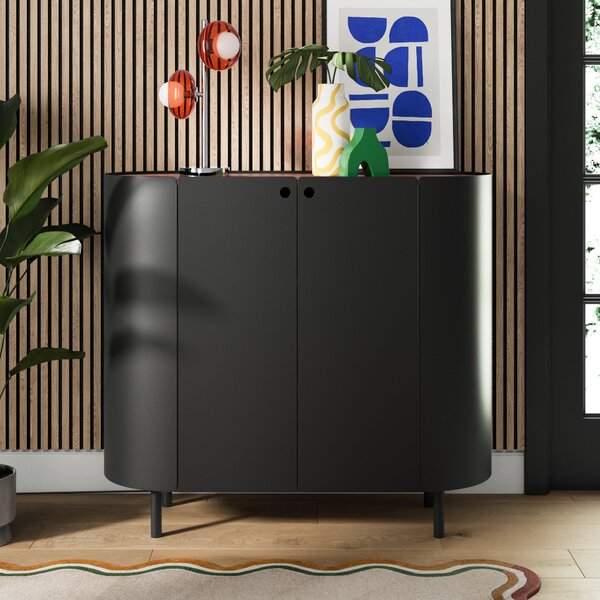 Elements Griffin Small Sideboard Black