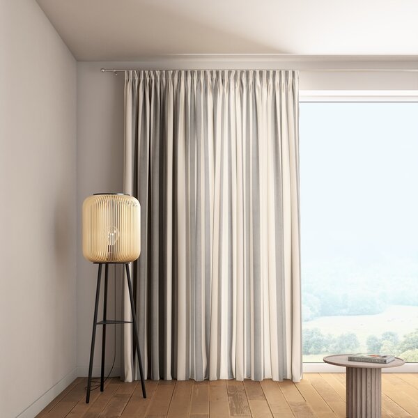 Pencil pleat curtain