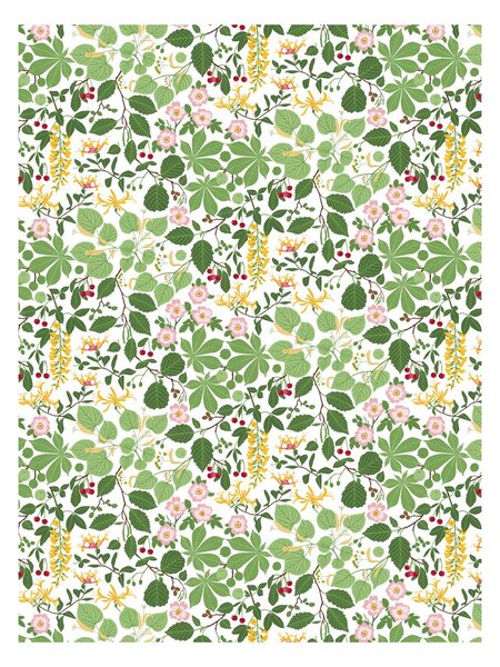 Arvidssons Textil Haga fabric Green