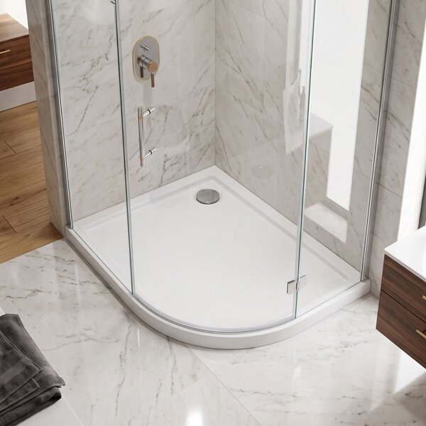 Shower tray Rea Look White 80x100