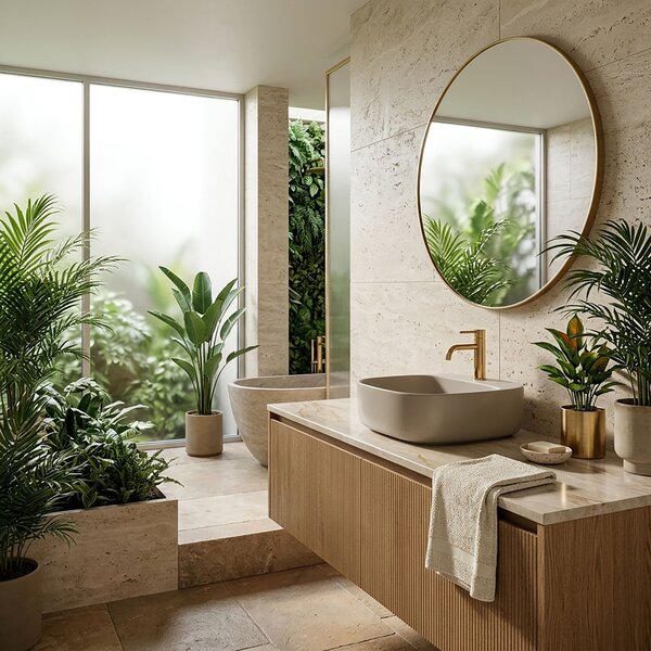 Countertop Basin Rea Luiza 42 Grey MAT