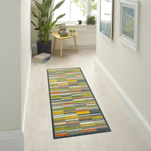 Marvel Broken Stripe Washable Doormat MultiColoured