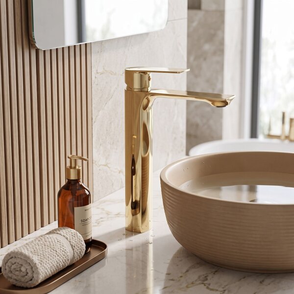 Bathroom faucet REA Urban Gold High