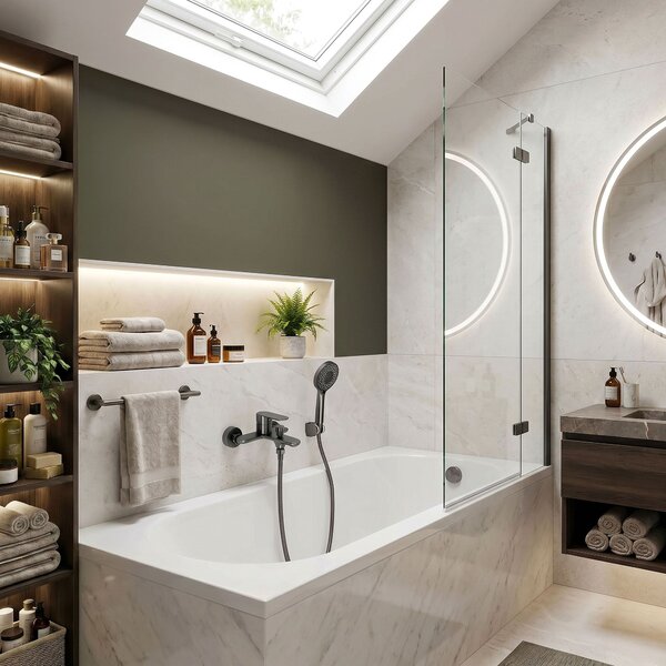 Bath faucet REA DROP Titan