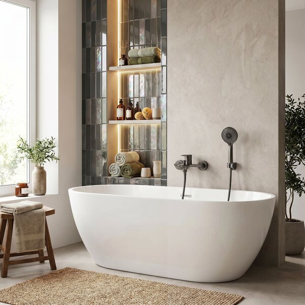 Bath faucet REA DROP Titan