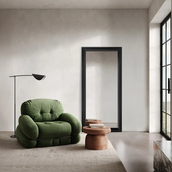 Rectangular mirror in a decorative frame TOSCANIA
