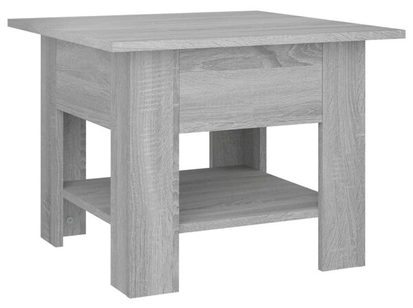 Coffee Table Grey Sonoma 55x55x42 cm Engineered Wood