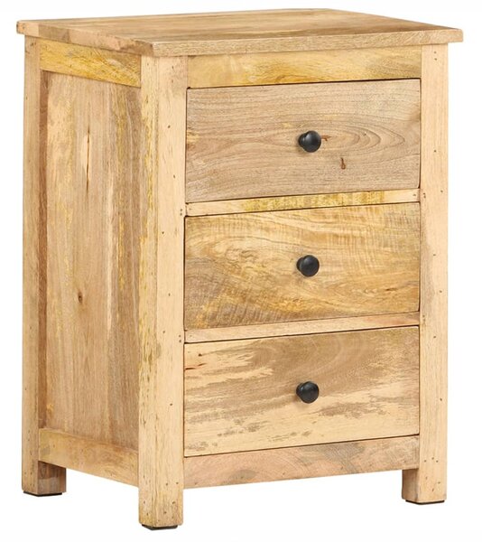 Bedside Cabinet 45x35x60 cm Solid Mango Wood