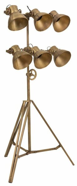 Floor Lamp Alexandra House Living Brass 20 x 176 x 60 cm