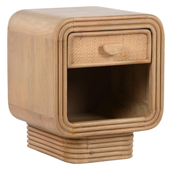 Nightstand Home ESPRIT Natural 45 x 42 x 53 cm