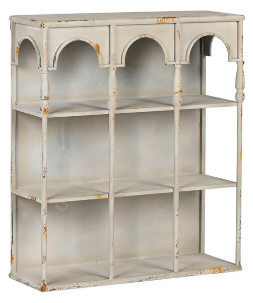 Shelves Home ESPRIT White Metal 60 X 20 X 70 cm