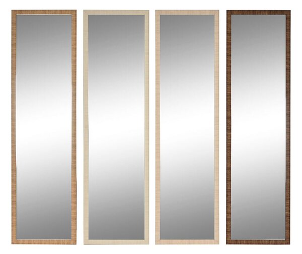 Free standing mirror Home ESPRIT Brown Beige Grey Natural Crystal polystyrene 45 X 40 X 166 cm (4 Units)