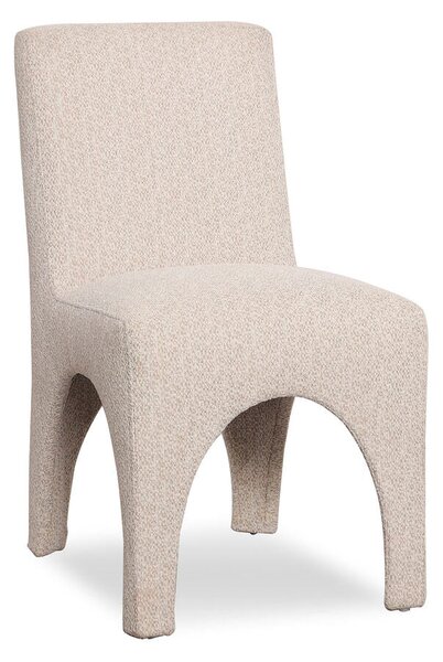 Dining Chair Home ESPRIT Light grey Polyester 48 X 69 X 90 cm