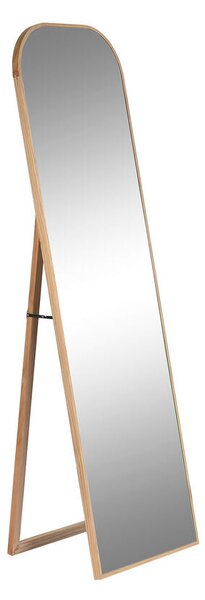 Free standing mirror Home ESPRIT Natural Crystal Pinewood 50 X 40 X 160 cm