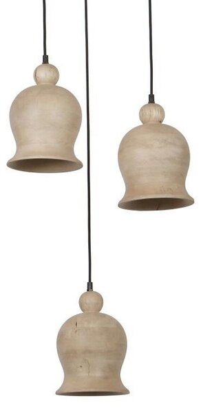 Ceiling Light Home ESPRIT Mango wood 38 x 38 x 32 cm