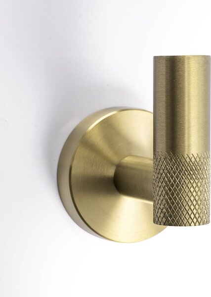 Bathroom Accessories Set GRID Brush Gold 4 Pieces