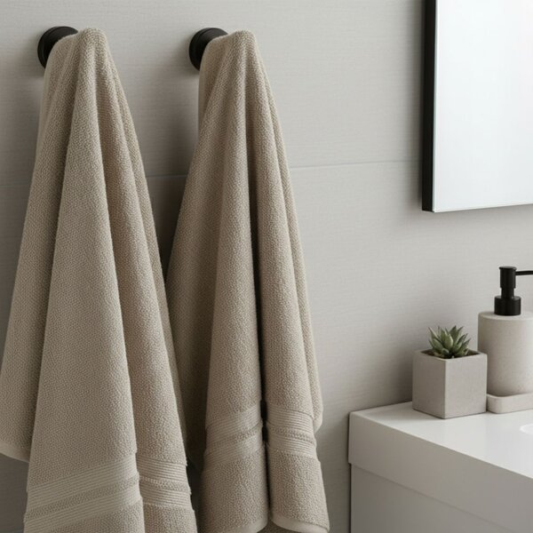 Bathroom Accessories Set Ari Black 4 Pieces
