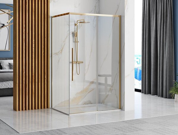 Shower enclosure SOLAR GOLD 90x90