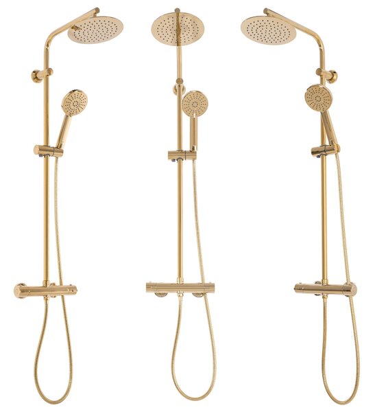 Shower set REA BLISS Gold
