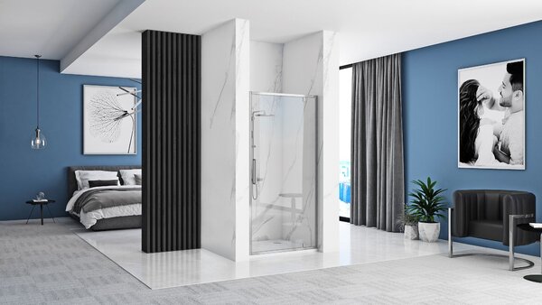 Shower door REA Rapid Swing Chrom 90