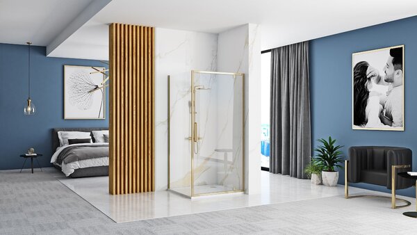 Shower enclosure corner REA Rapid Swing Gold