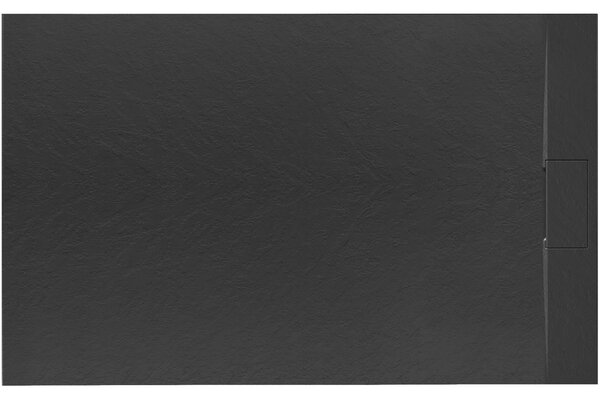 Shower tray Bazalt Black 80x100
