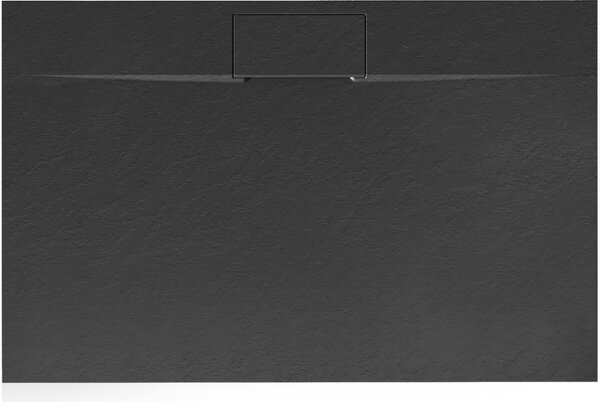 Shower tray Bazalt long Black 90x120