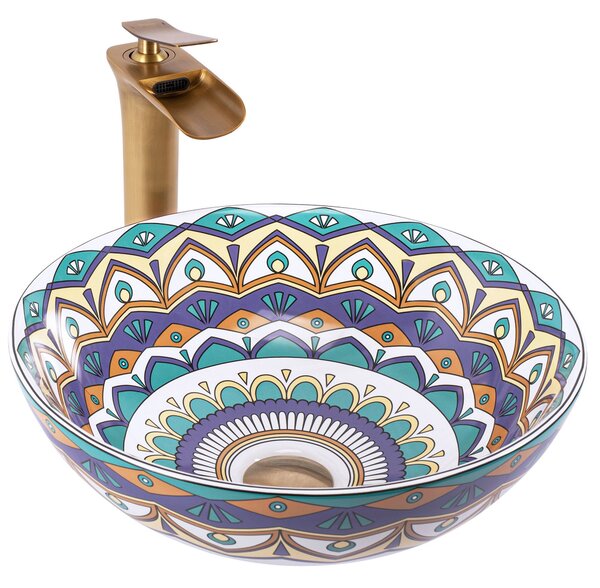 Countertop basin Rea Aztec