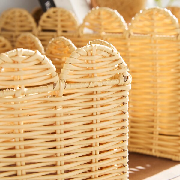 Heart and Soul Scallop Set of 2 Baskets