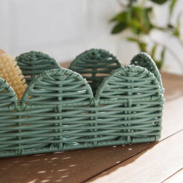 Heart and Soul Scallop Slim Basket Tray