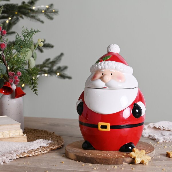 Santa Cookie Jar