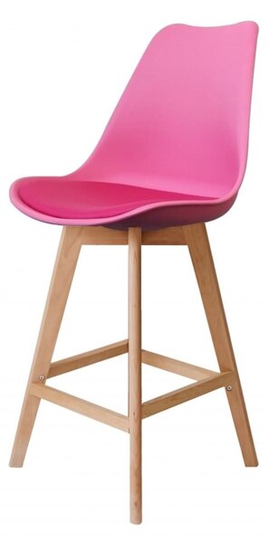 Fusion Living Soho Plastic Bar Stool