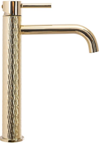 Bathroom faucet Rea Lungo ART Gold High