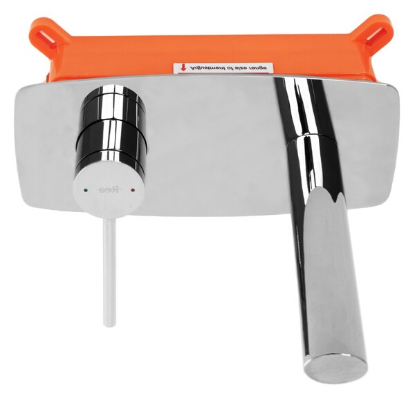 Wall Mounted faucet OVAL Chrom
