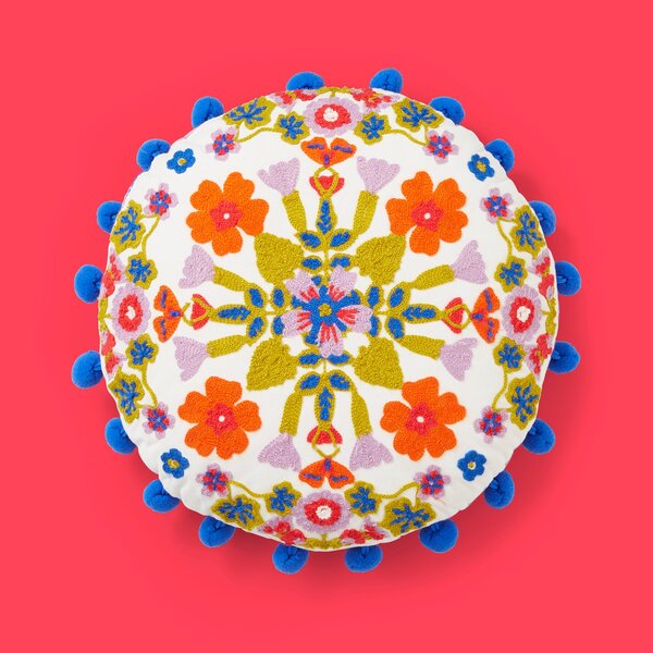 Sophie Robinson Courtyard Garden Round Cushion