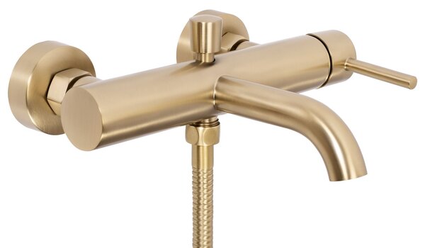 Bathroom faucet Rea Lungo Brush Gold