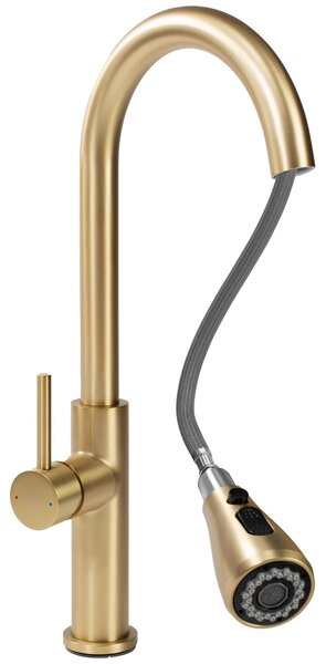 Kitchen faucet Nest Brush Gold
