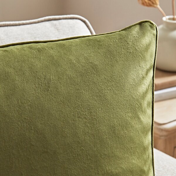 Recycled Velour Square Cushion Cover