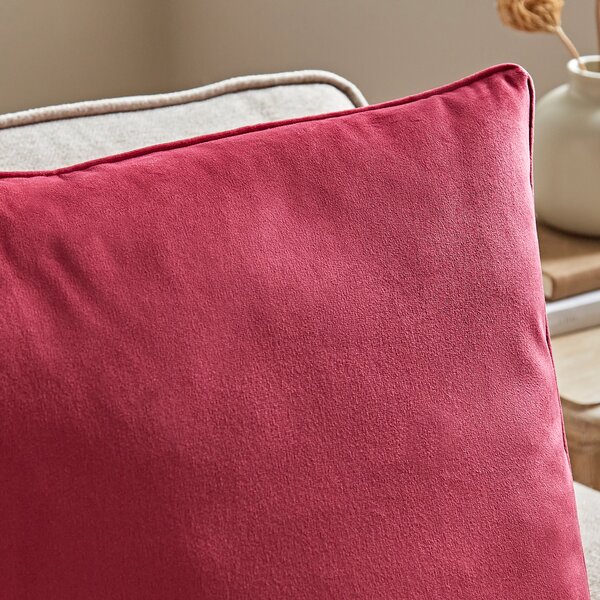 Recycled Velour Square Cushion Cover