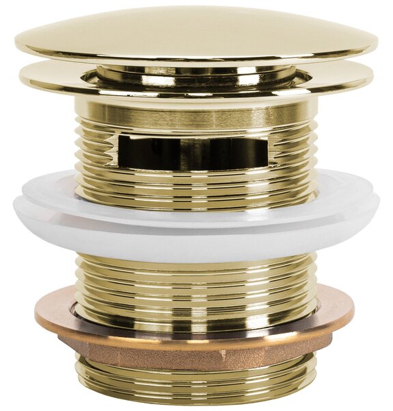 Bathtub Plug Rea Gold 6cm