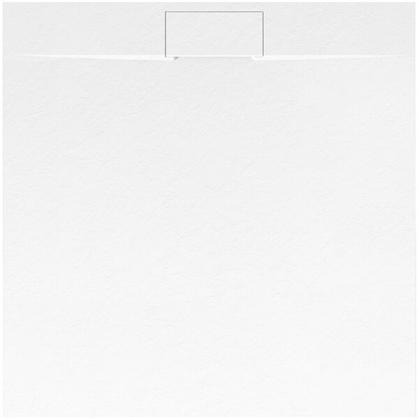 Shower tray Bazalt White 90x90
