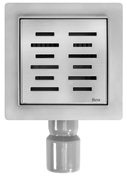 Linear drainage REA LINE Nickel Brush 12x12
