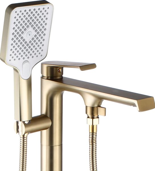 Free-standing faucet Rea HASS BRUSH GOLD