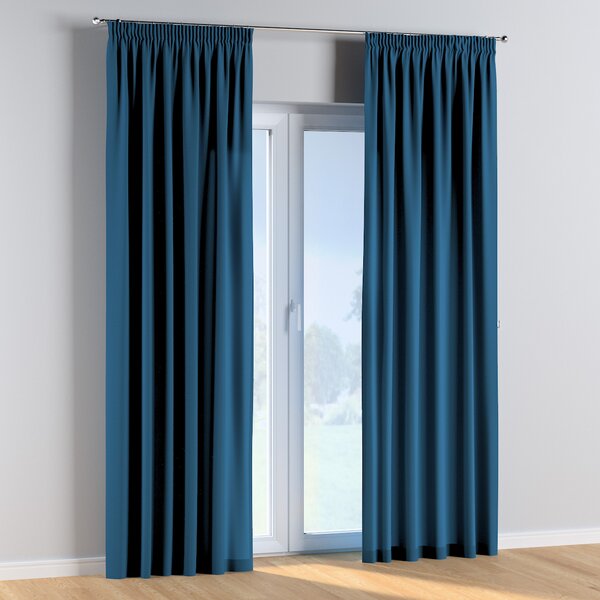 Pencil pleat curtains