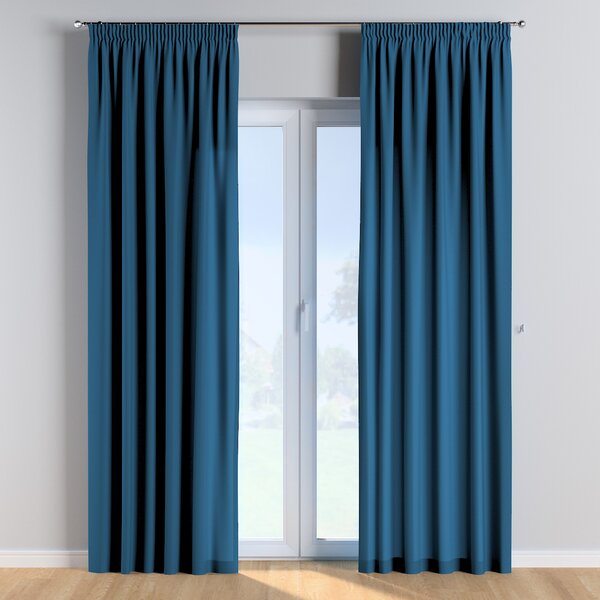 Pencil pleat curtains