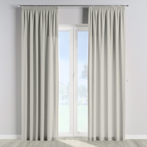 Pencil pleat curtains