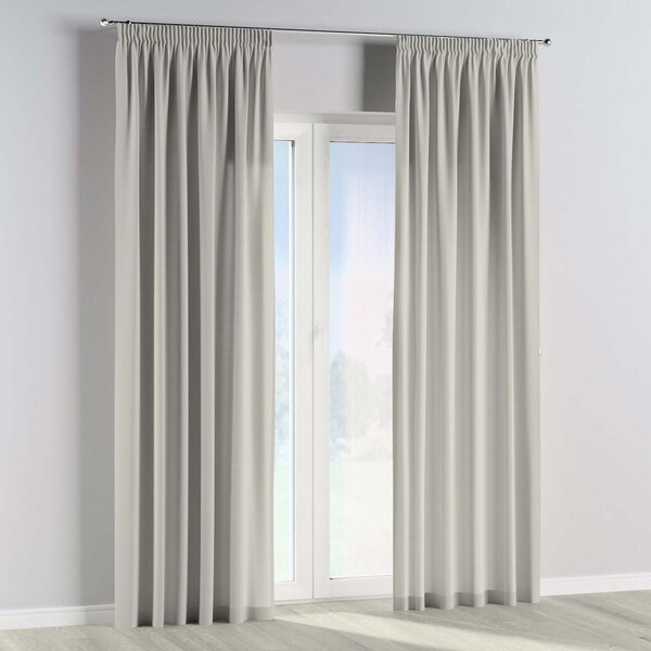 Pencil pleat curtains