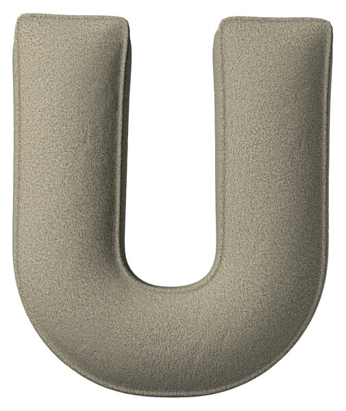 Letter pillow U