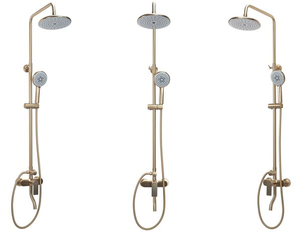 Shower set Rea VERSO BRUSHED GOLD