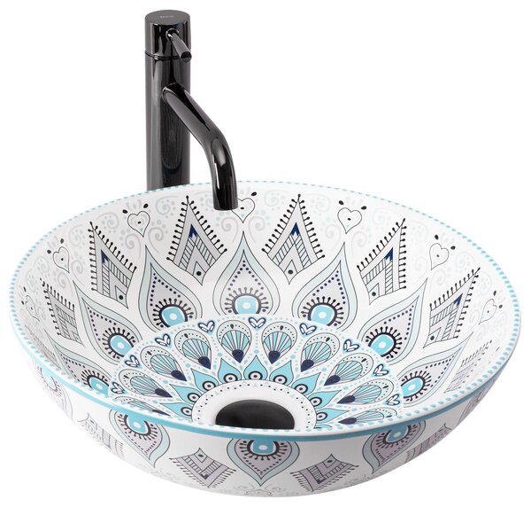 Countertop basin Rea Mandala